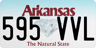 AR license plate 595VVL