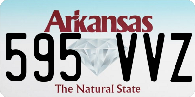 AR license plate 595VVZ