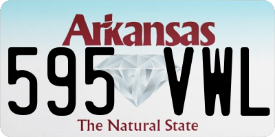 AR license plate 595VWL