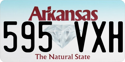AR license plate 595VXH