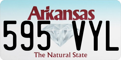 AR license plate 595VYL