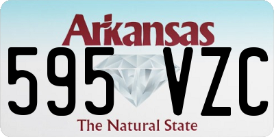 AR license plate 595VZC