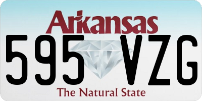 AR license plate 595VZG