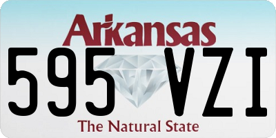 AR license plate 595VZI