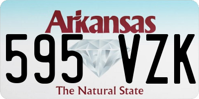 AR license plate 595VZK