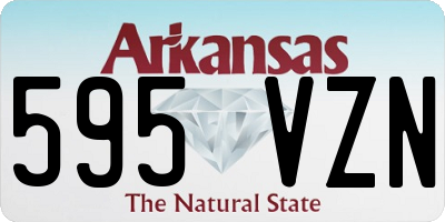 AR license plate 595VZN