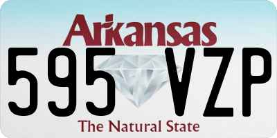 AR license plate 595VZP