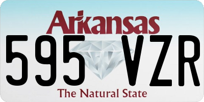 AR license plate 595VZR