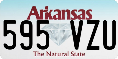 AR license plate 595VZU