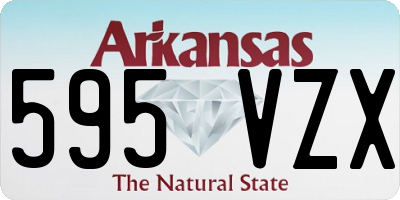 AR license plate 595VZX
