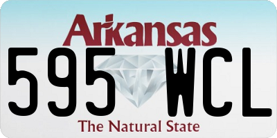 AR license plate 595WCL