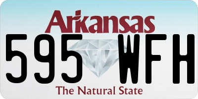 AR license plate 595WFH