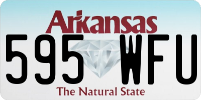 AR license plate 595WFU