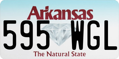 AR license plate 595WGL