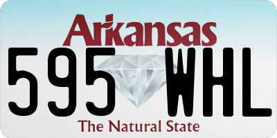 AR license plate 595WHL