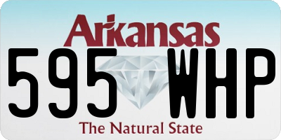 AR license plate 595WHP