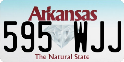 AR license plate 595WJJ