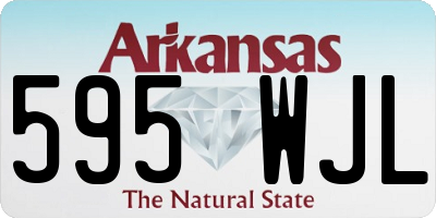 AR license plate 595WJL