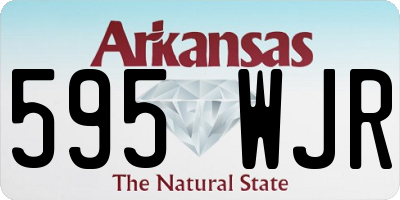 AR license plate 595WJR
