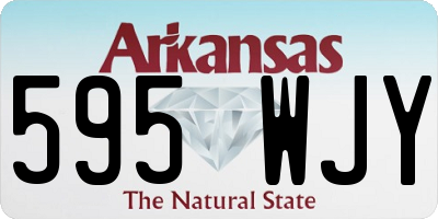 AR license plate 595WJY