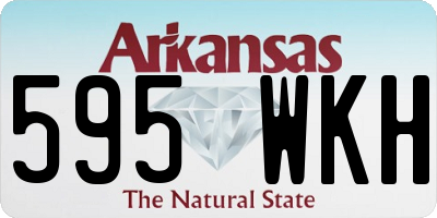 AR license plate 595WKH