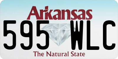 AR license plate 595WLC