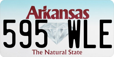 AR license plate 595WLE