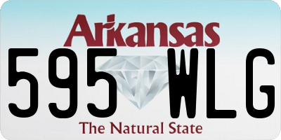 AR license plate 595WLG