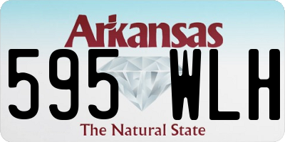AR license plate 595WLH