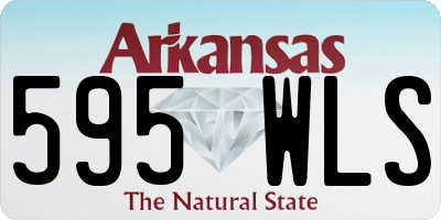 AR license plate 595WLS