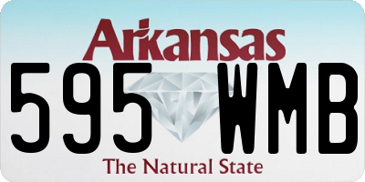 AR license plate 595WMB