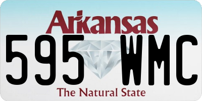 AR license plate 595WMC