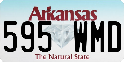AR license plate 595WMD