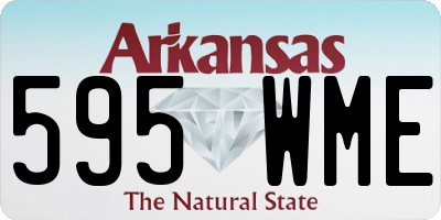 AR license plate 595WME