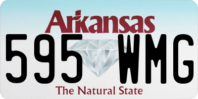 AR license plate 595WMG