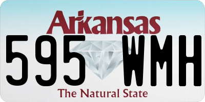 AR license plate 595WMH