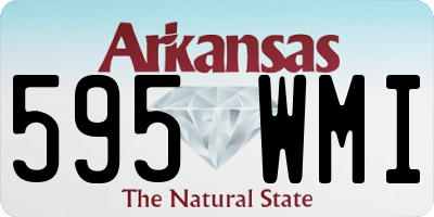 AR license plate 595WMI
