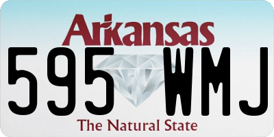 AR license plate 595WMJ