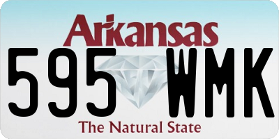 AR license plate 595WMK