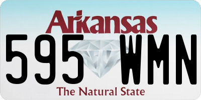 AR license plate 595WMN