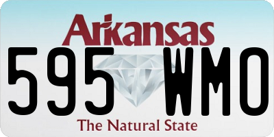 AR license plate 595WMO