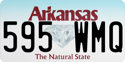 AR license plate 595WMQ