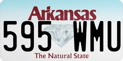AR license plate 595WMU