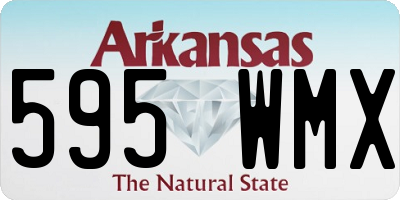 AR license plate 595WMX