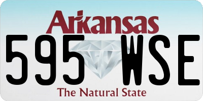 AR license plate 595WSE