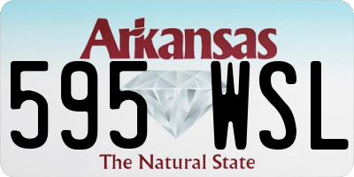 AR license plate 595WSL