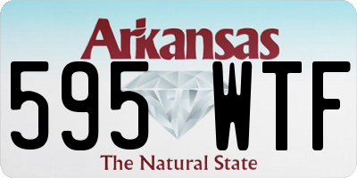 AR license plate 595WTF