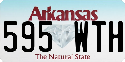AR license plate 595WTH