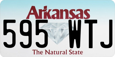 AR license plate 595WTJ