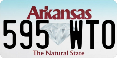AR license plate 595WTO